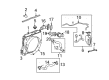 2006 Chevy Trailblazer Cooling Hose Diagram - 12605785