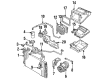 Chevy C20 Suburban A/C Condenser Fan Diagram - 3094154