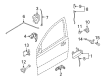 Chevy Aveo5 Door Lock Cylinder Diagram - 93745824