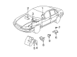 Chevy Monte Carlo Air Bag Sensor Diagram - 10346173
