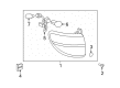 Saturn Outlook Tail Light Diagram - 25954939