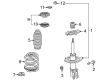Cadillac Shock and Strut Boot Diagram - 25777737