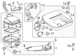 Cadillac ELR Air Filter Diagram - 20871246