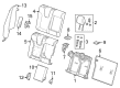 2022 Buick Encore GX Seat Cushion Pad Diagram - 42616261