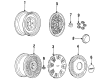 Oldsmobile Custom Cruiser Spare Wheel Diagram - 9592361