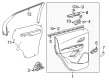 2022 Chevy Trax Door Moldings Diagram - 42474616