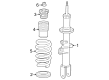 2023 Cadillac LYRIQ Shock Absorber Diagram - 87853975