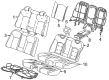2020 Cadillac CT6 Seat Heater Pad Diagram - 84369815