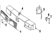 1985 Oldsmobile Cutlass Supreme Emblem Diagram - 22514884