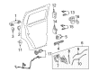 Hummer H3 Door Lock Actuator Diagram - 94731740