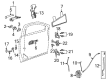 Cadillac Door Handle Diagram - 13577716