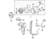 Chevy Silverado 1500 Power Steering Cooler Diagram - 25918689