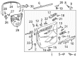 Chevy Silverado 1500 Power Window Switch Diagram - 84699725