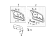 Buick Rendezvous Body Mount Hole Plug Diagram - 89042148