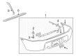 Chevy SSR Bumper Diagram - 10390917