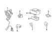 Chevy Silverado 2500 HD Air Bag Sensor Diagram - 13578678
