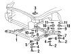 Oldsmobile Aurora Crossmember Bushing Diagram - 25691394