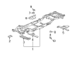 Chevy Suburban 2500 Front Cross-Member Diagram - 15904054