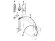 1988 Pontiac LeMans Seat Belt Diagram - 90240152