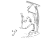 1997 GMC Jimmy Seat Belt Diagram - 12375466