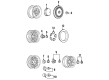 1988 Chevy Camaro Wheel Cover Diagram - 10055333