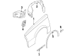Buick Skyhawk Emblem Diagram - 25517108