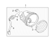 Pontiac Vibe Back Up Light Diagram - 88969950