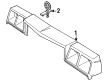 1984 Buick Electra Emblem Diagram - 25502268