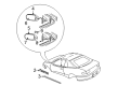 1999 Chevy Cavalier Side View Mirrors Diagram - 88892501