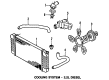 GMC S15 Thermostat Diagram - 94108322