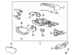 Cadillac CT5 Side View Mirrors Diagram - 84827418