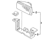 Oldsmobile Cutlass Supreme Fog Light Diagram - 5978268
