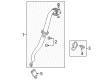 2010 Chevy Camaro Seat Belt Diagram - 19208821