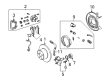 Pontiac ABS Sensor Diagram - 92050125