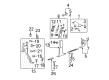 Cadillac Door Handle Diagram - 20986869