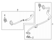 Chevy Silverado 2500 HD Coolant Pipe Diagram - 12691900