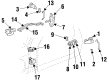 Pontiac Window Regulator Diagram - 10315137
