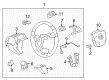 Cadillac CTS Steering Wheel Diagram - 22859516