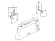 Saturn Relay Car Speakers Diagram - 15883027