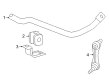 Chevy Sway Bar Bushing Diagram - 15241135