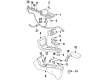 Chevy Center Console Latch Diagram - 14108669
