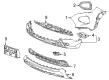 2022 Chevy Trailblazer Bumper Diagram - 42766408