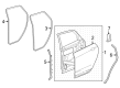 2023 Cadillac LYRIQ Door Seal Diagram - 85117675