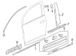 Chevy Equinox Door Moldings Diagram - 84647757