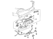 GMC S15 Jimmy Forward Light Harness Connector Diagram - 12027133