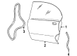 1995 Pontiac Bonneville Weather Strip Diagram - 25544906