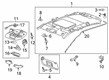 Buick Interior Light Bulb Diagram - 13503363
