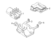 GMC Sierra 1500 Classic ABS Control Module Diagram - 89027170