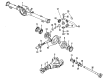 Chevy Pinion Washer Diagram - 96057648