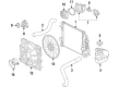 Cadillac CTS A/C Condenser Fan Diagram - 22800706